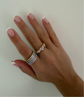 MAYTAL DIAMOND STACKER RING