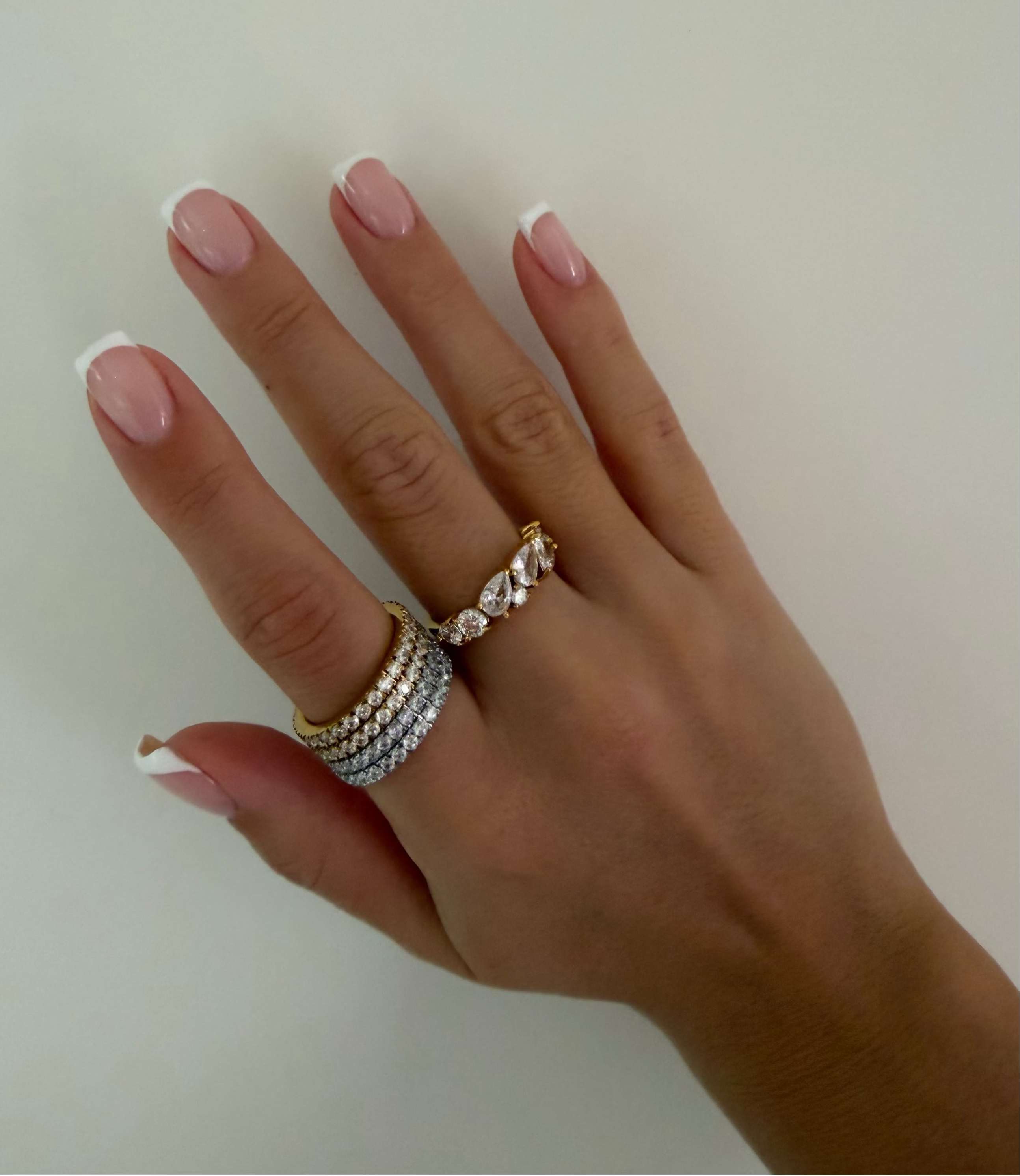MAYTAL DIAMOND STACKER RING