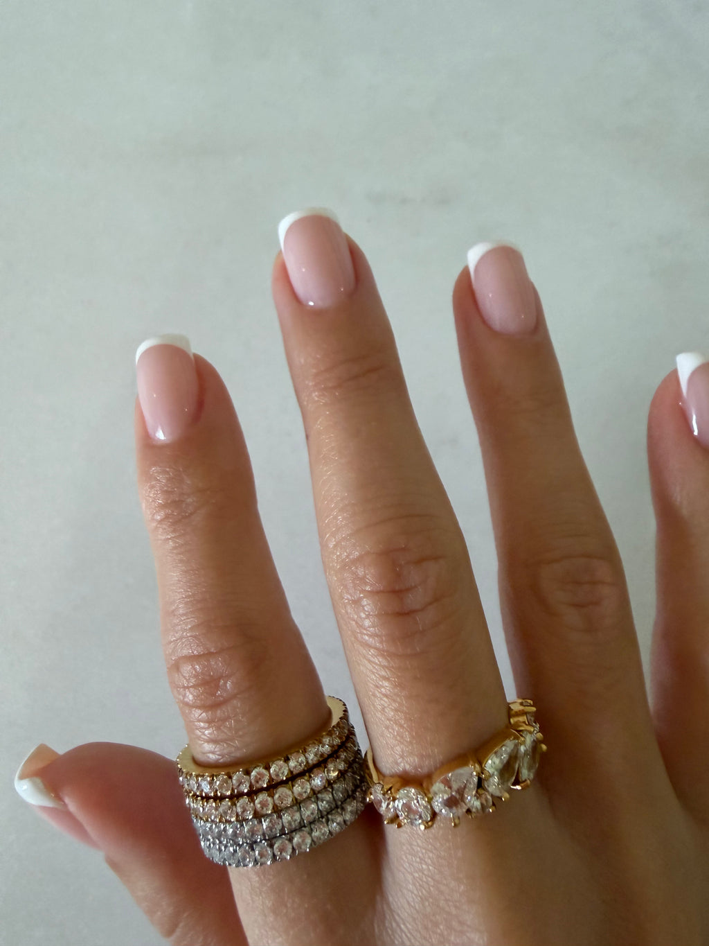 MAYTAL DIAMOND STACKER RING