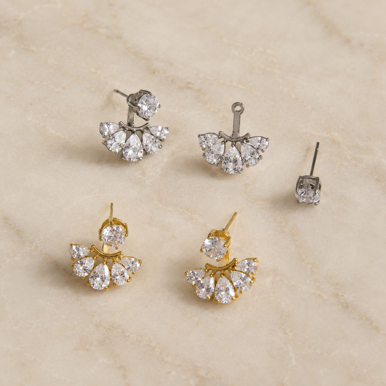 ELLA 2 IN 1 EARRINGS