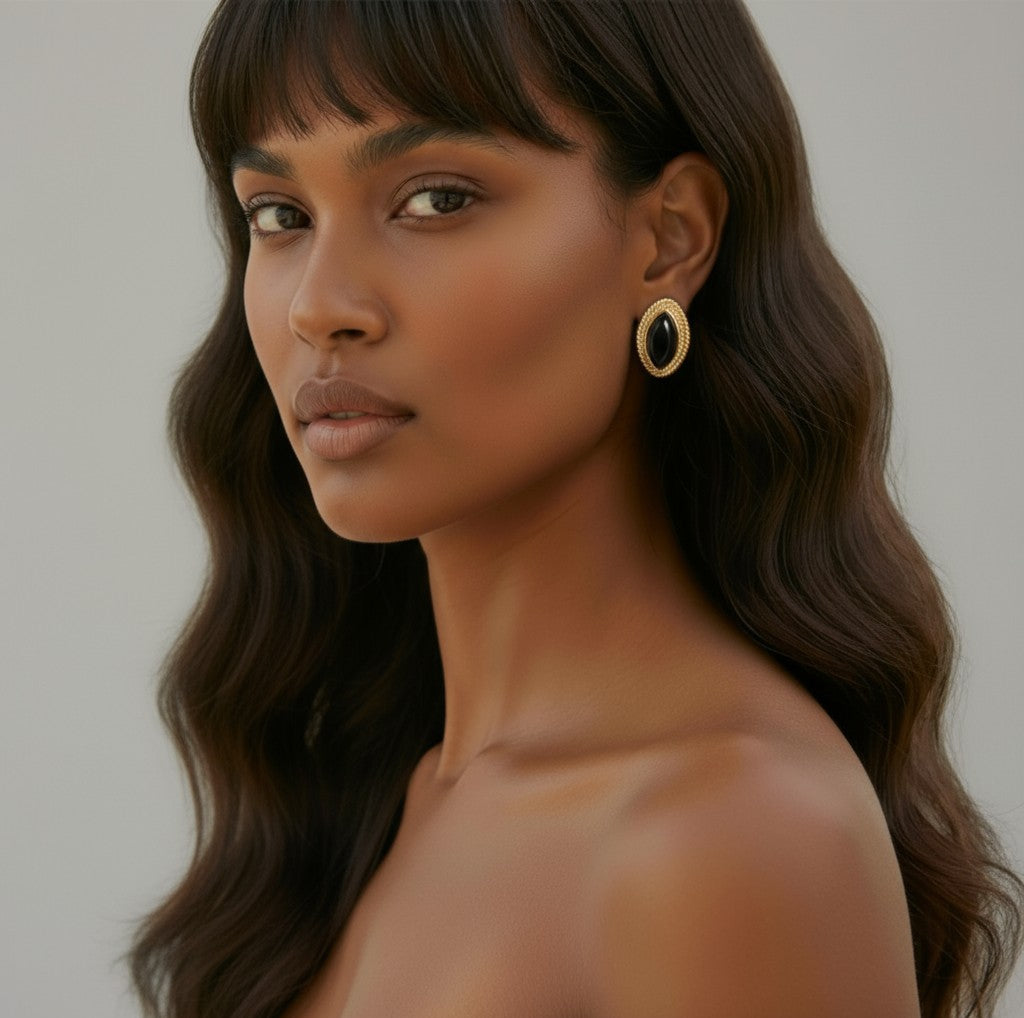 Onyx Earring